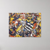 J. P. - Nummer 17A - 1948 - Action painting - Canvas Afdruk (Voorkant)