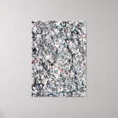J. P. - Nummer 19 - 1948 - Action painting - Canvas Afdruk (Voorkant)