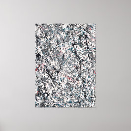 J. P. - Nummer 19 - 1948 - Action painting - Canvas Afdruk