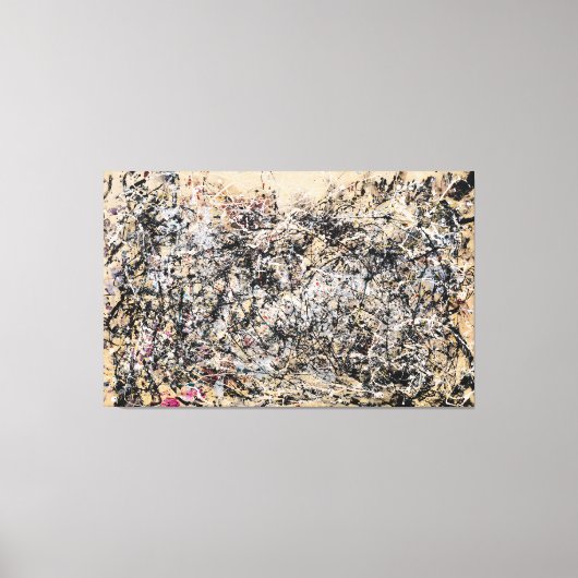 J. P. - Nummer 1A - 1948 - Actie schilderen - Canvas Afdruk (Voorkant)