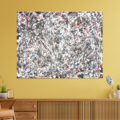 J. P. - Nummer 20 - 1948 - Action painting - Canvas Afdruk (Insitu (Woonkamer))