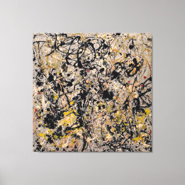 J. P. - Nummer 20 - 1950 - Action painting - Canvas Afdruk