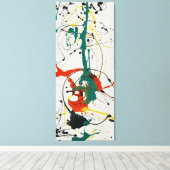 J. P. - Nummer 23 - 1949 - Action painting - Canvas Afdruk (Insitu (Houten vloer))