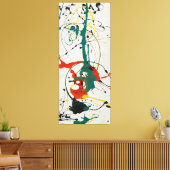 J. P. - Nummer 23 - 1949 - Action painting - Canvas Afdruk (Insitu (Woonkamer))