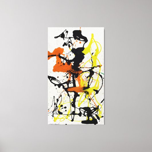 J. P. - Nummer 26 - 1949 - Action painting - Canvas Afdruk (Voorkant)