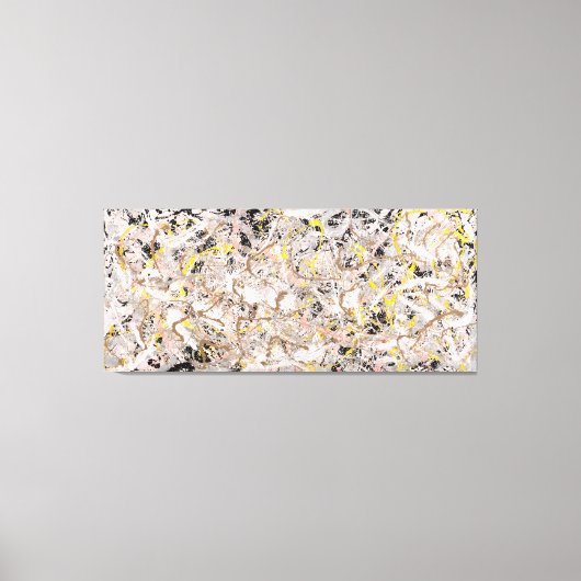 J. P. - Nummer 27 - 1950 - Action painting - Canvas Afdruk (Voorkant)