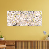 J. P. - Nummer 27 - 1950 - Action painting - Canvas Afdruk (Insitu (Woonkamer))
