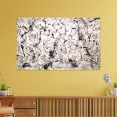 J. P. - Nummer 28 - 1950 - Action painting - Canvas Afdruk (Insitu (Woonkamer))