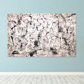 J. P. - Nummer 28 - 1950 - Action painting - Canvas Afdruk (Insitu (Houten vloer))