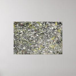 J. P. - Nummer 28 - 1951 - Action painting - Canvas Afdruk