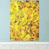 J.P. - Nummer 2 - 1951 - Abstract expressionisme - Canvas Afdruk (Insitu (Houten vloer))