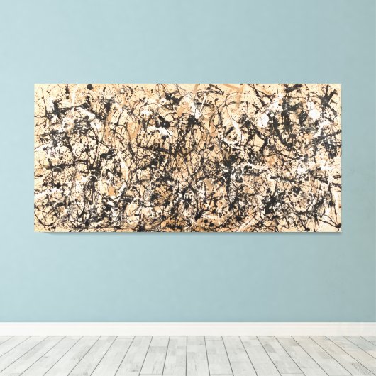 J. P. - Nummer 30 - Herfstritme - 1950 - Canvas Afdruk (Insitu (Houten vloer))