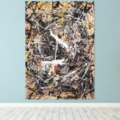 J. P. - Nummer 30 - PARADIJSVOGELS - 1949 - Canvas Afdruk (Insitu (Houten vloer))