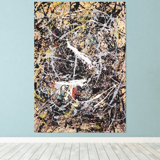 J. P. - Nummer 30 - PARADIJSVOGELS - 1949 - Canvas Afdruk (Insitu (Houten vloer))