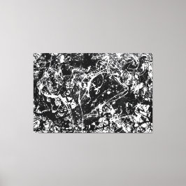 J. P. - Nummer 33 - 1949 - Action painting - Canvas Afdruk