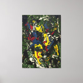 J. P. - Nummer 3 - 1948 - Abstract expressionisme Canvas Afdruk
