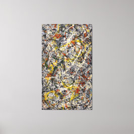 J.P. - Nummer 3 TIJGER - 1949 - Action painting Canvas Afdruk