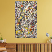 J.P. - Nummer 3 TIJGER - 1949 - Action painting Canvas Afdruk (Insitu (Woonkamer))