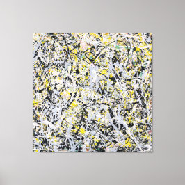 J. P. - NUMMER 4 - 1949 - Action painting - Canvas Afdruk