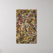 J. P. - Nummer 5 - 1948 - Action painting - Canvas Afdruk (Voorkant)