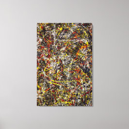 J. P. - Nummer 5 - 1948 - Action painting - Canvas Afdruk