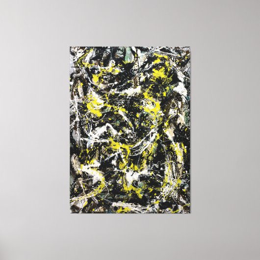 J. P. - NUMMER 5 - 1950 - Action painting - Canvas Afdruk (Voorkant)