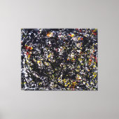 J. P. - Nummer 6 - 1949 - Action painting - Canvas Afdruk (Voorkant)
