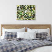 J. P. - Nummer 8 - 1949 - Action painting - Canvas Afdruk (Insitu (Slaapkamer))