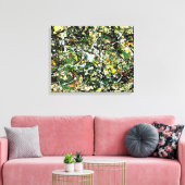 J. P. - Nummer 8 - 1949 - Action painting - Canvas Afdruk (Insitu (Woonkamer))