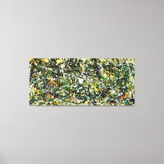 J. P. - Nummer 8 - 1949 - Action painting - Canvas Afdruk (Voorkant)