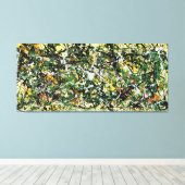 J. P. - Nummer 8 - 1949 - Action painting - Canvas Afdruk (Insitu (Houten vloer))