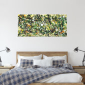 J. P. - Nummer 8 - 1949 - Action painting - Canvas Afdruk (Insitu (Slaapkamer))