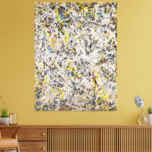 J. P. - NUMMER 9 - 1949 - Acton-schilderij - Canvas Afdruk (Insitu (Woonkamer))