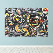 J. P. - OCEAANGRIJSHEID - 1953 - Abstract - Canvas Afdruk (Insitu (Houten vloer))