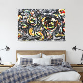 J. P. - OCEAANGRIJSHEID - 1953 - Abstract - Canvas Afdruk (Insitu (Slaapkamer))
