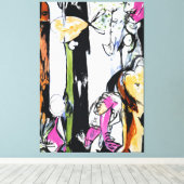 J. P. - PASEN EN TOTEM - 1953 - Abstract - Canvas Afdruk (Insitu (Houten vloer))
