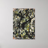 J. P. - RHYTHMISCHE DANS - 1948 - Action painting- Canvas Afdruk (Voorkant)