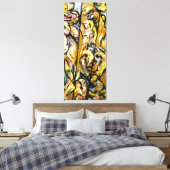 J.P. - RITUEEL - 1953 - Abstract expressionisme - Canvas Afdruk (Insitu (Slaapkamer))