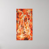 J. P. - RODE VERTICALE COMPOSITIE 5 - 1950 - CANVAS AFDRUK (Voorkant)