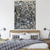 J. P. - SEA CHANGE - 1947 - Action Painting - Canvas Afdruk (Insitu (Slaapkamer))