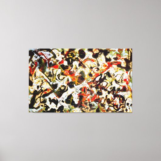 J. P. - SEARCH - 1955 - Abstract Expressionism - Canvas Afdruk (Voorkant)