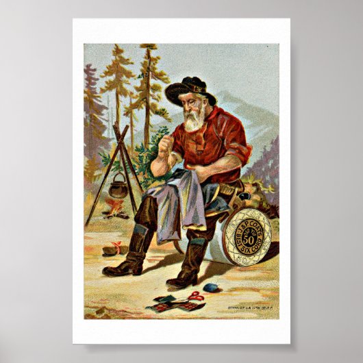 J & P Thread Antiek AD Poster (Voorkant)