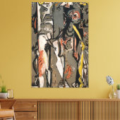 J. P. - TWEE - 1943-1945 - Abstract Expressionisme Canvas Afdruk (Insitu (Woonkamer))