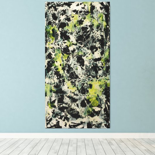 J. P. - VERTICALE SAMENSTELLING I - 1950 - CANVAS AFDRUK (Insitu (Houten vloer))