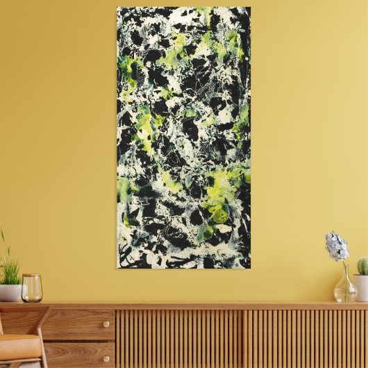 J. P. - VERTICALE SAMENSTELLING I - 1950 - CANVAS AFDRUK (Insitu (Woonkamer))