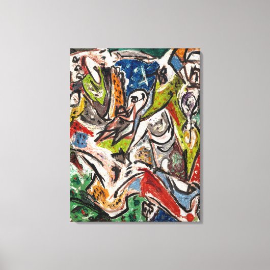 J. P. - VOGELINSATS - 1946 - Samenvatting - Canvas Afdruk (Voorkant)
