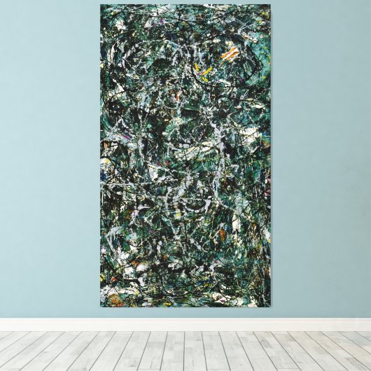 J.P. - VOLLEDIGE FATHOM VIJF - 1947 - Abstract - Canvas Afdruk (Insitu (Houten vloer))