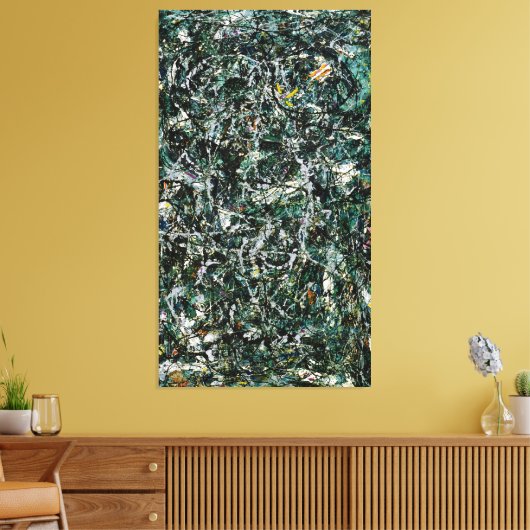 J.P. - VOLLEDIGE FATHOM VIJF - 1947 - Abstract - Canvas Afdruk (Insitu (Woonkamer))