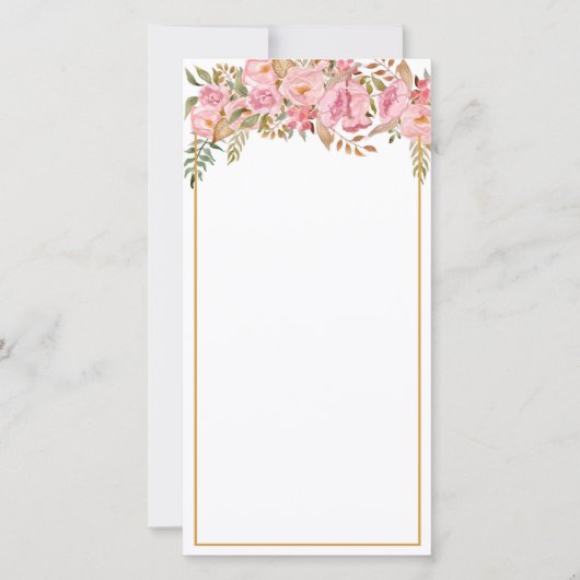 J&P Wedding Invite - versie 2 Bedankkaart (Voorkant)