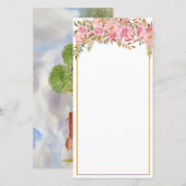 J&P Wedding Invite - versie 2 Bedankkaart (Voorkant / Achterkant)